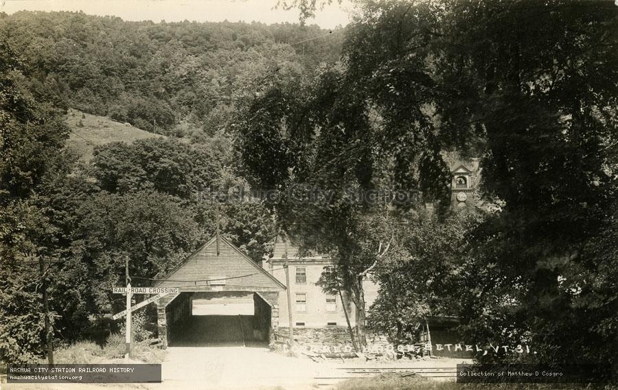 Postcard: Covered Bridge, Bethel, Vermont